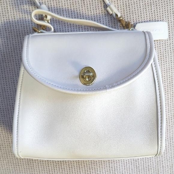 Coach, Regina # 9983 Bone Colored Bag - Picture 2 of 13